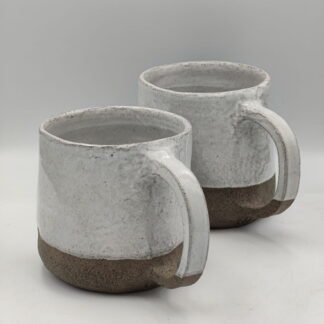 Κεραμική Κούπα Γκρι - Άσπρη