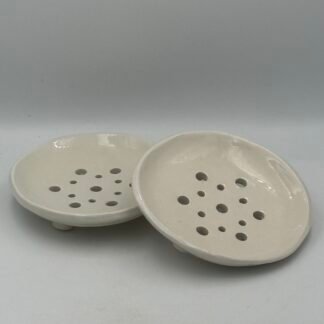 Κεραμική Σαπουνοθήκη Λευκή